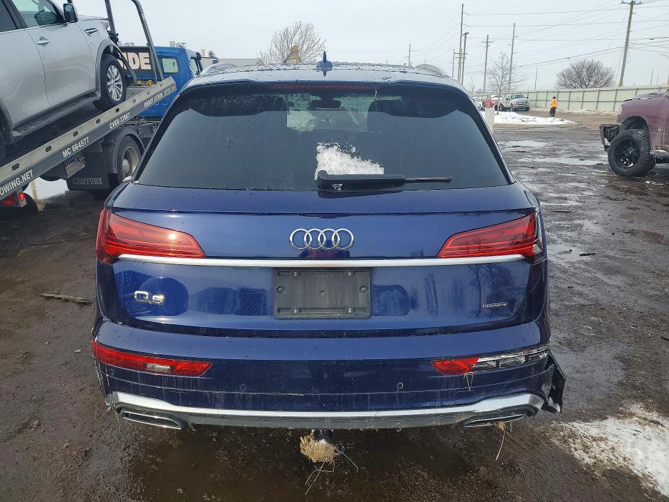 75583445 :رقم المزاد ، WA1FAAFY4N2056412 vin ، 2022 Audi Q5 مزاد بيع