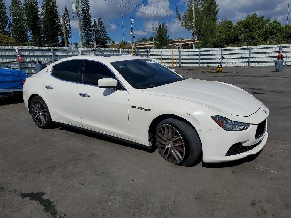 76894765 :رقم المزاد ، ZAM57XSA3F1139022 vin ، 2015 Maserati Ghibli مزاد بيع
