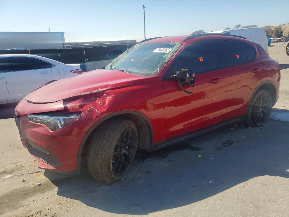 Auction sale of the 2021 Alfa Romeo Stelvio, vin: ZASPAJAN3M7C98236, lot number: 77437555