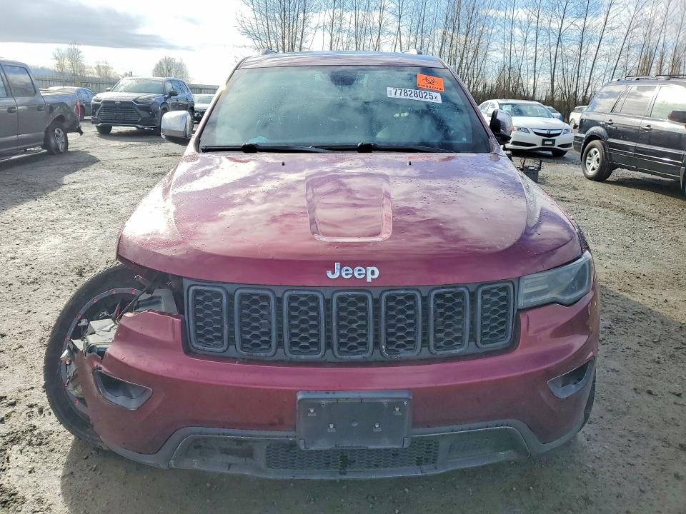 2018 Jeep Grand Cherokee მანქანა იყიდება აუქციონზე, vin: 1C4RJFBG8JC273026, აუქციონის ნომერი: 77828025