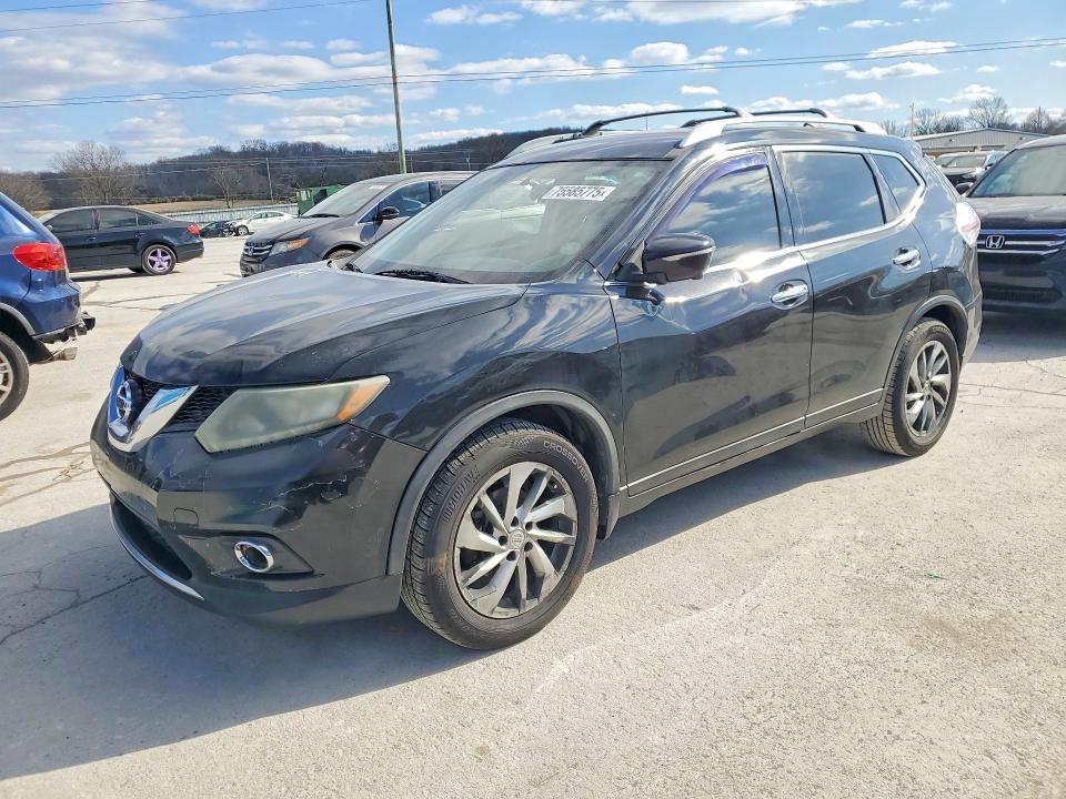 53797776 :رقم المزاد ، 5N1AT2MT6EC779028 vin ، 2014 Nissan Rogue مزاد بيع
