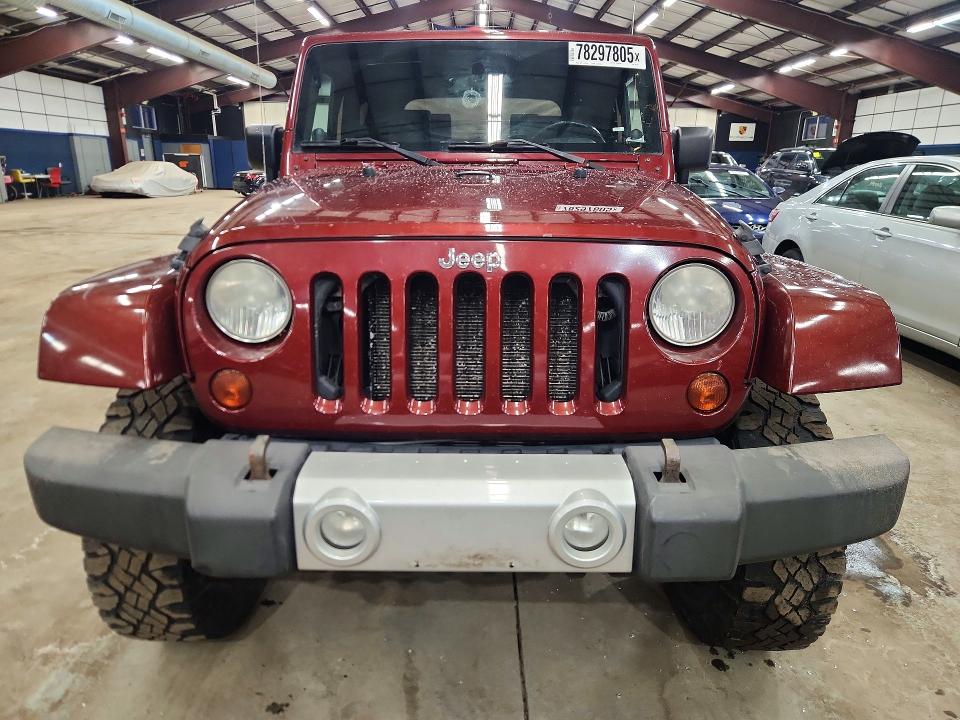 2010 Jeep Wrangler S მანქანა იყიდება აუქციონზე, vin: 1J4AA5D11AL154583, აუქციონის ნომერი: 78297805