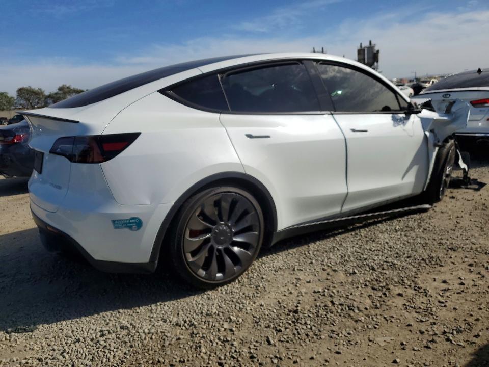 75827955 :رقم المزاد ، 7SAYGDEF3PF741129 vin ، 2023 Tesla Model Y مزاد بيع