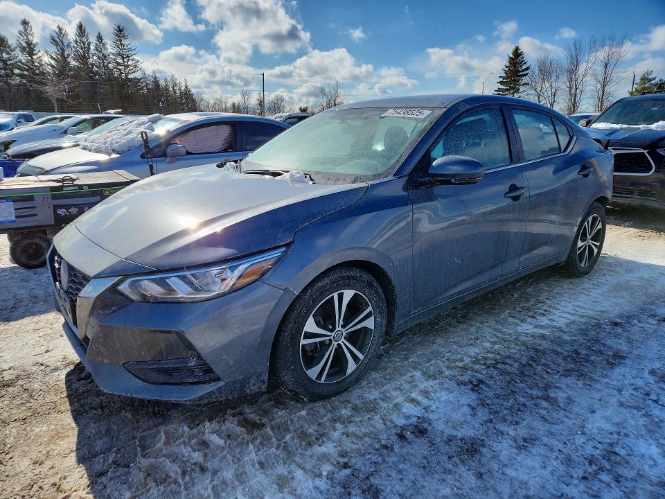 2022 Nissan Sentra მანქანა იყიდება აუქციონზე, vin: 3N1AB8CV4NY244903, აუქციონის ნომერი: 75438525