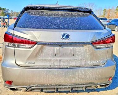 77156855 :رقم المزاد ، 2T2YZMDA3LC232875 vin ، 2020 Lexus Rx مزاد بيع