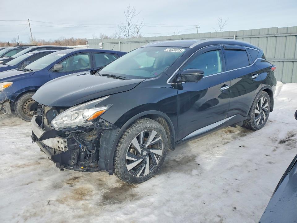 2016 Nissan Murano S მანქანა იყიდება აუქციონზე, vin: 5N1AZ2MH4GN113030, აუქციონის ნომერი: 74049025
