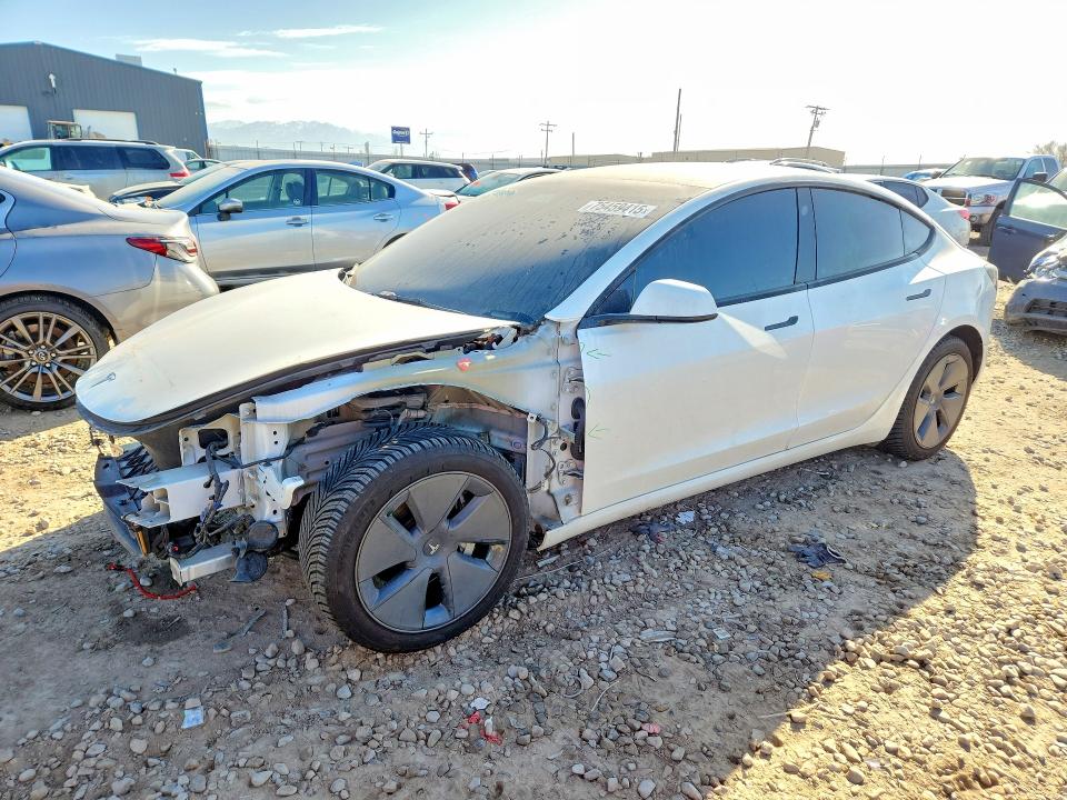 Auction sale of the 2022 Tesla Model 3, vin: 5YJ3E1EB1NF170326, lot number: 75459415