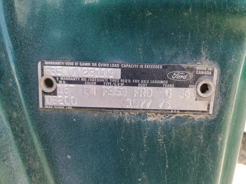 Продаж на аукціоні авто 1977 Ford F350, vin: F35JCY23119, номер лоту: 77794375