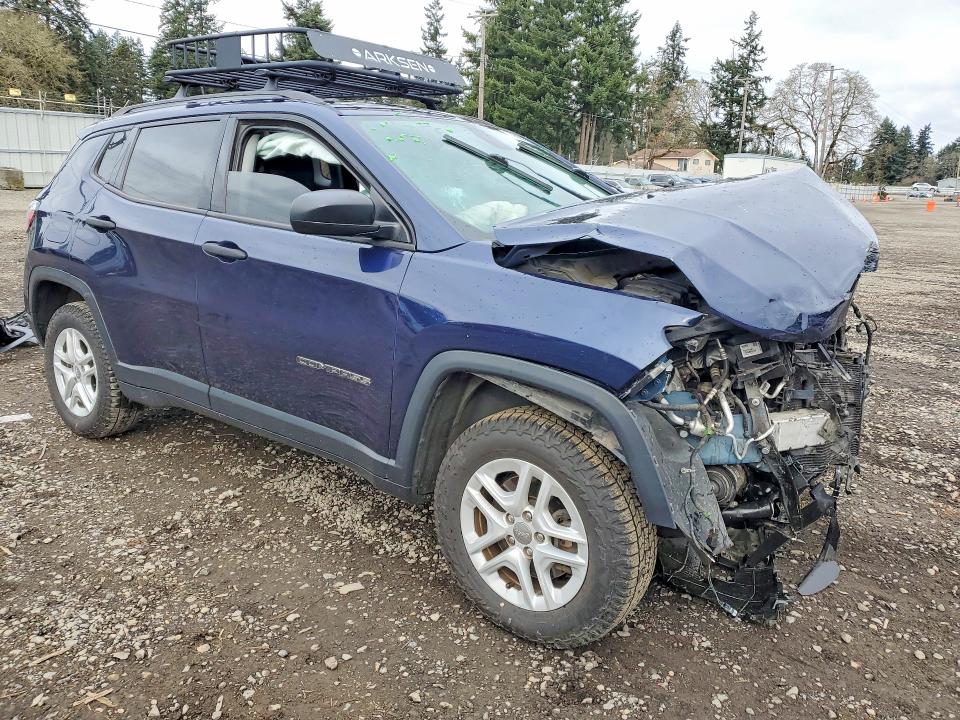 Продажа на аукционе авто 2018 Jeep Compass, vin: 3C4NJDAB7JT114740, номер лота: 77608715