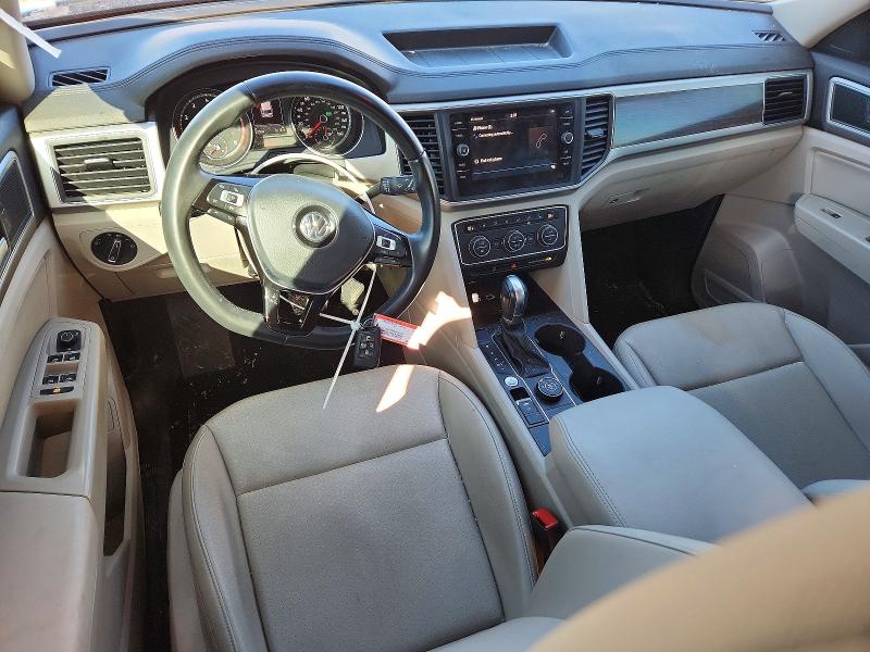 2019 Volkswagen Atlas მანქანა იყიდება აუქციონზე, vin: 1V2UR2CA9KC578962, აუქციონის ნომერი: 77376745