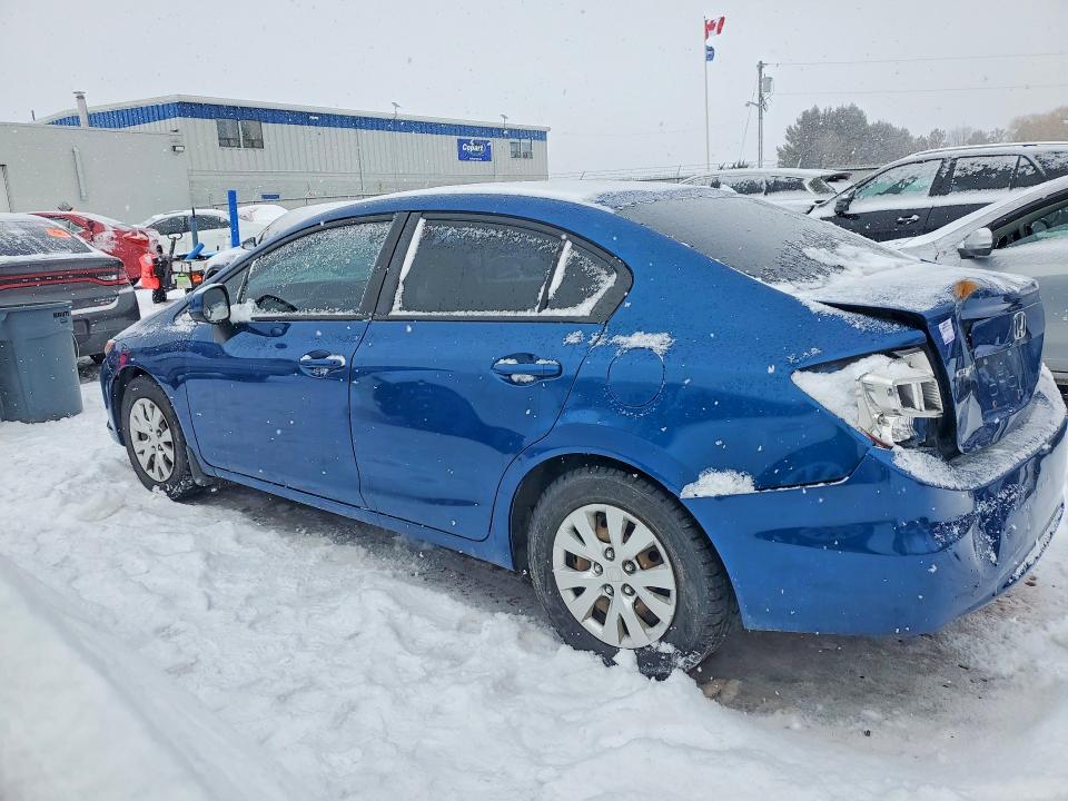 2012 Honda Civic მანქანა იყიდება აუქციონზე, vin: 2HGFB2F48CH041729, აუქციონის ნომერი: 77680315