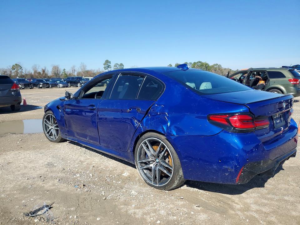 2022 Bmw M5 მანქანა იყიდება აუქციონზე, vin: WBS83CH05NCH70776, აუქციონის ნომერი: 97658925