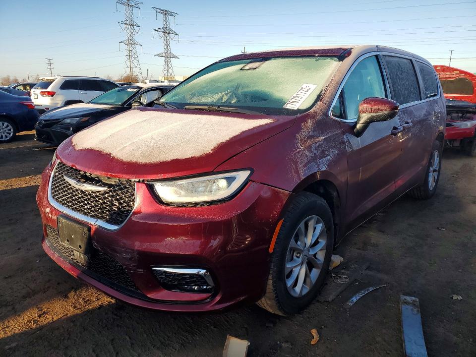 76791735 :رقم المزاد ، 2C4RC3BG0PR605338 vin ، 2023 Chrysler Pacifica مزاد بيع