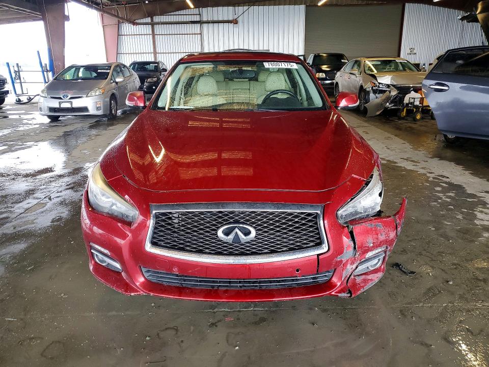 Продажа на аукционе авто 2014 Infiniti Q50, vin: JN1BV7AP2EM673762, номер лота: 78007175