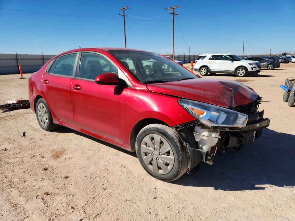 76560645 :رقم المزاد ، 3KPA24AD8LE283248 vin ، 2020 Kia Rio مزاد بيع