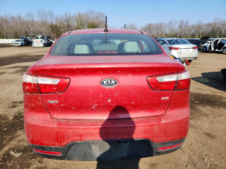 Auction sale of the 2013 Kia Rio, vin: KNADM4A37D6109464, lot number: 49711326