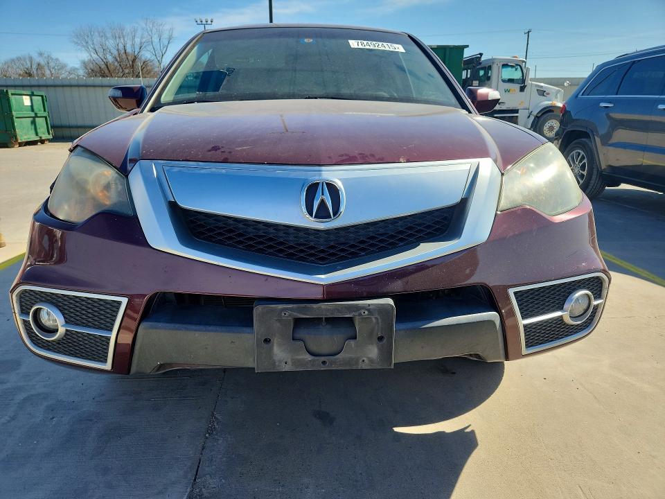 78492415 :رقم المزاد ، 5J8TB2H21AA002779 vin ، 2010 Acura Rdx مزاد بيع