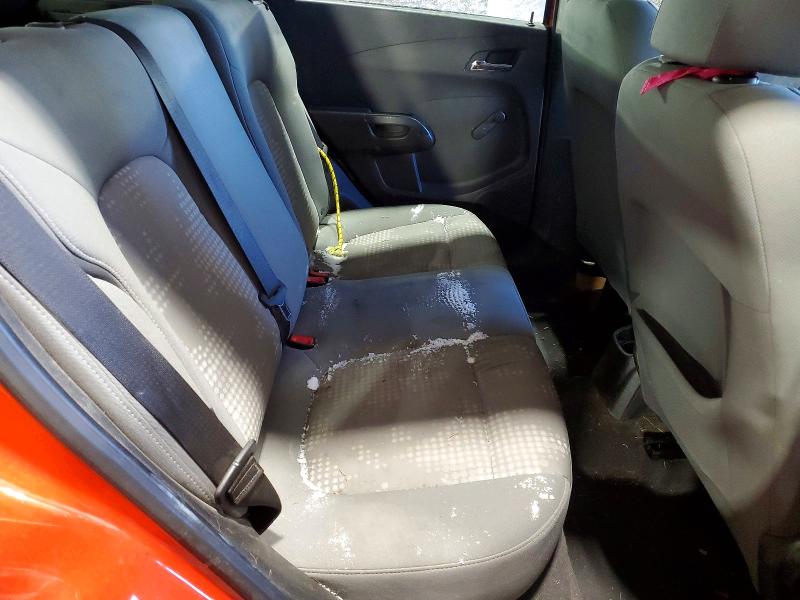 75389465 :رقم المزاد ، 1G1JA6SH0C4118885 vin ، 2012 Chevrolet Sonic Ls مزاد بيع