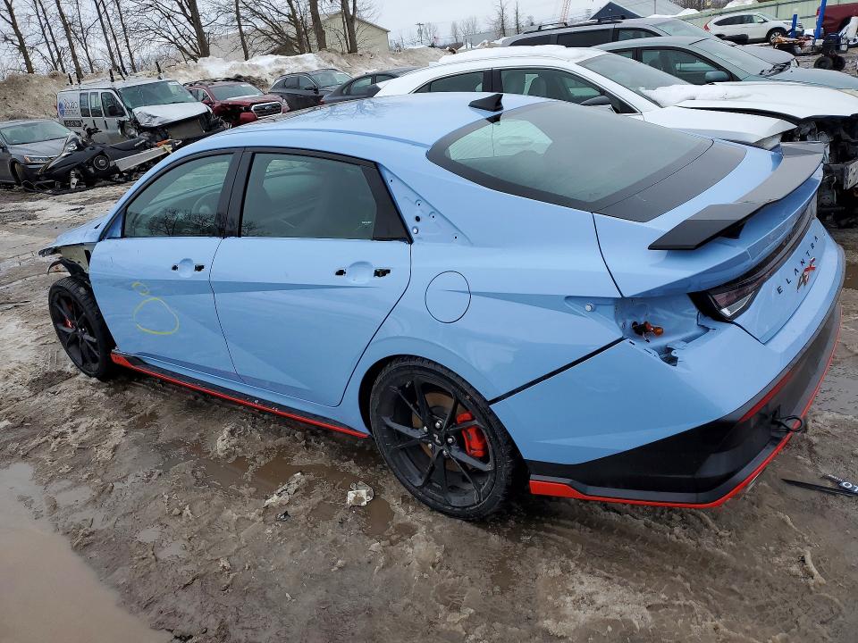 78182765 :رقم المزاد ، KMHLW4DK4SU035274 vin ، 2025 Hyundai Elantra N مزاد بيع