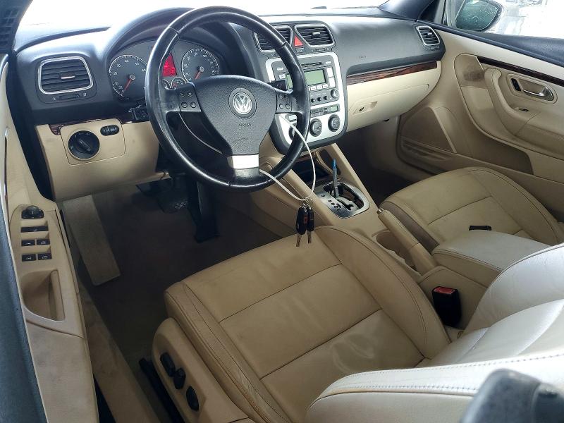 77796255 :رقم المزاد ، WVWFA71F99V021397 vin ، 2009 Volkswagen Eos Lux مزاد بيع