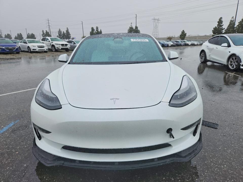 2023 Tesla Model 3 მანქანა იყიდება აუქციონზე, vin: 5YJ3E1EAXPF711142, აუქციონის ნომერი: 77643205