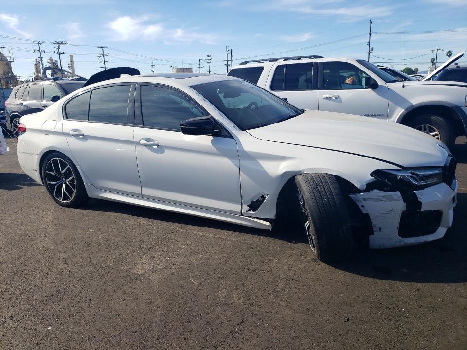 2021 Bmw 530e მანქანა იყიდება აუქციონზე, vin: WBA13AG06MCF92046, აუქციონის ნომერი: 78346585