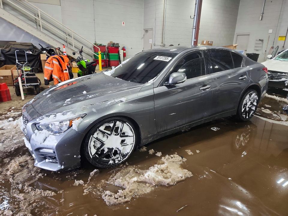 78137285 :رقم المزاد ، JN1AV7AR5EM702720 vin ، 2014 Infiniti Q50 Hybrid مزاد بيع