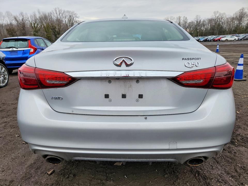 2018 Infiniti Q50 მანქანა იყიდება აუქციონზე, vin: JN1EV7AR6JM441433, აუქციონის ნომერი: 77342995