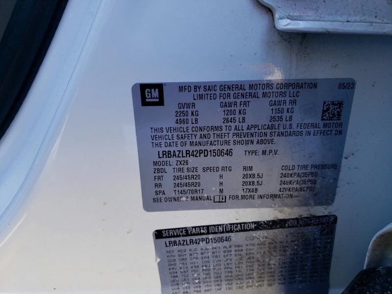 Aukcja sprzedaży 2023 Buick Envision, vin: LRBAZLR42PD150646, numer aukcji: 79200775