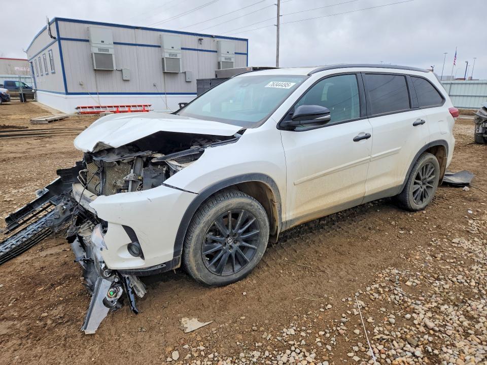 Aukcja sprzedaży 2019 Toyota Highlander, vin: 5TDJZRFH4KS970185, numer aukcji: 76344495
