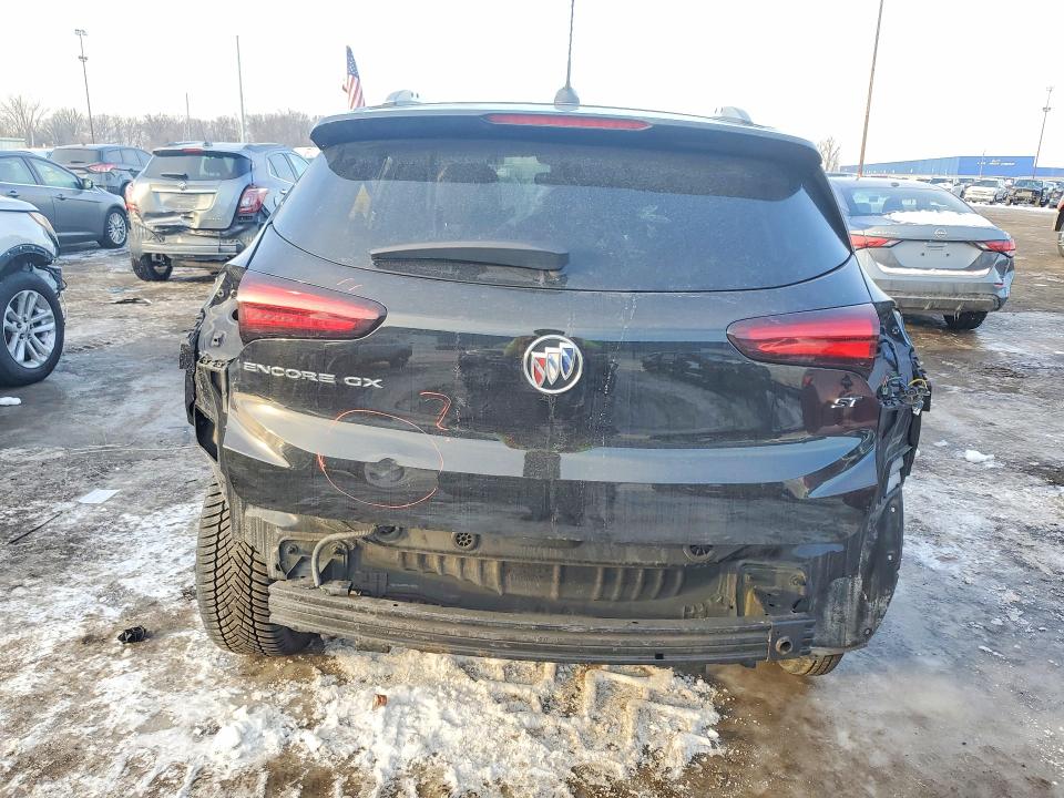 2021 Buick Encore Gx მანქანა იყიდება აუქციონზე, vin: KL4MMDSL6MB135167, აუქციონის ნომერი: 76514125