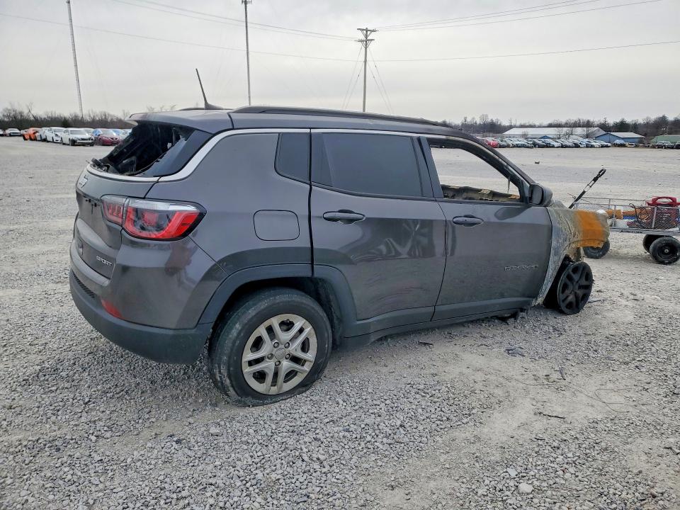 Продажа на аукционе авто 2020 Jeep Compass, vin: 3C4NJCAB8LT124903, номер лота: 78514785