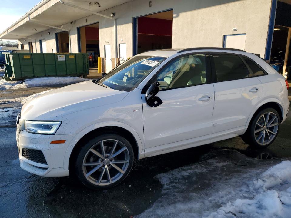 76902505 :رقم المزاد ، WA1JCCFS6JR028219 vin ، 2018 Audi Q3 مزاد بيع