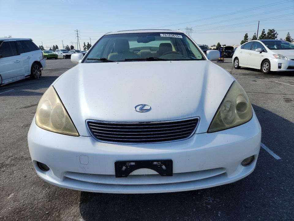 2005 Lexus Es330 მანქანა იყიდება აუქციონზე, vin: JTHBA30G955124782, აუქციონის ნომერი: 76123615