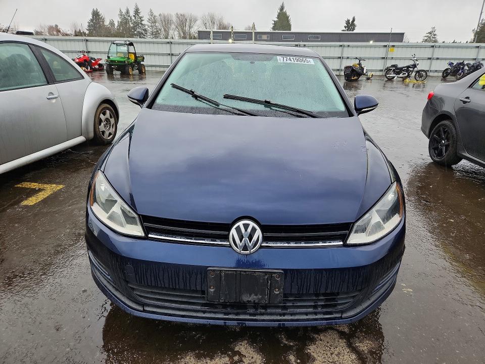 Продажа на аукционе авто 2015 Volkswagen Golf, vin: 3VW217AU9FM015583, номер лота: 77419065