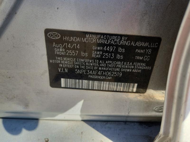 Продажа на аукционе авто 2015 Hyundai Sonata, vin: 5NPE34AF4FH062519, номер лота: 76456855