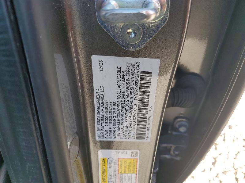 2024 Acura Tlx მანქანა იყიდება აუქციონზე, vin: 19UUB5F4XRA000163, აუქციონის ნომერი: 75903455