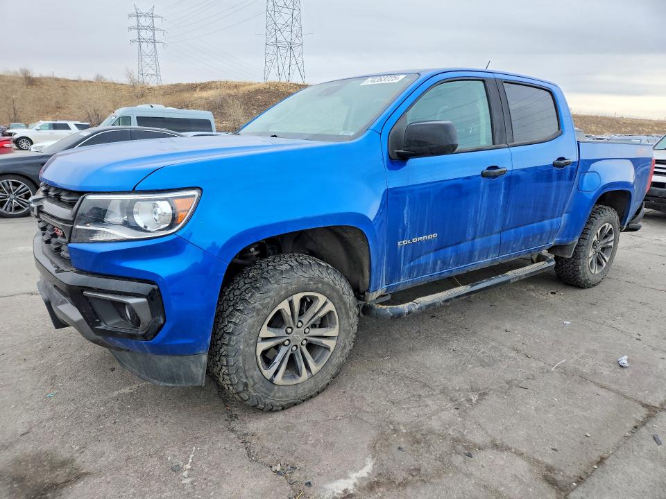 74263725 :رقم المزاد ، 1GCGTDEN0M1175852 vin ، 2021 Chevrolet Colorado مزاد بيع