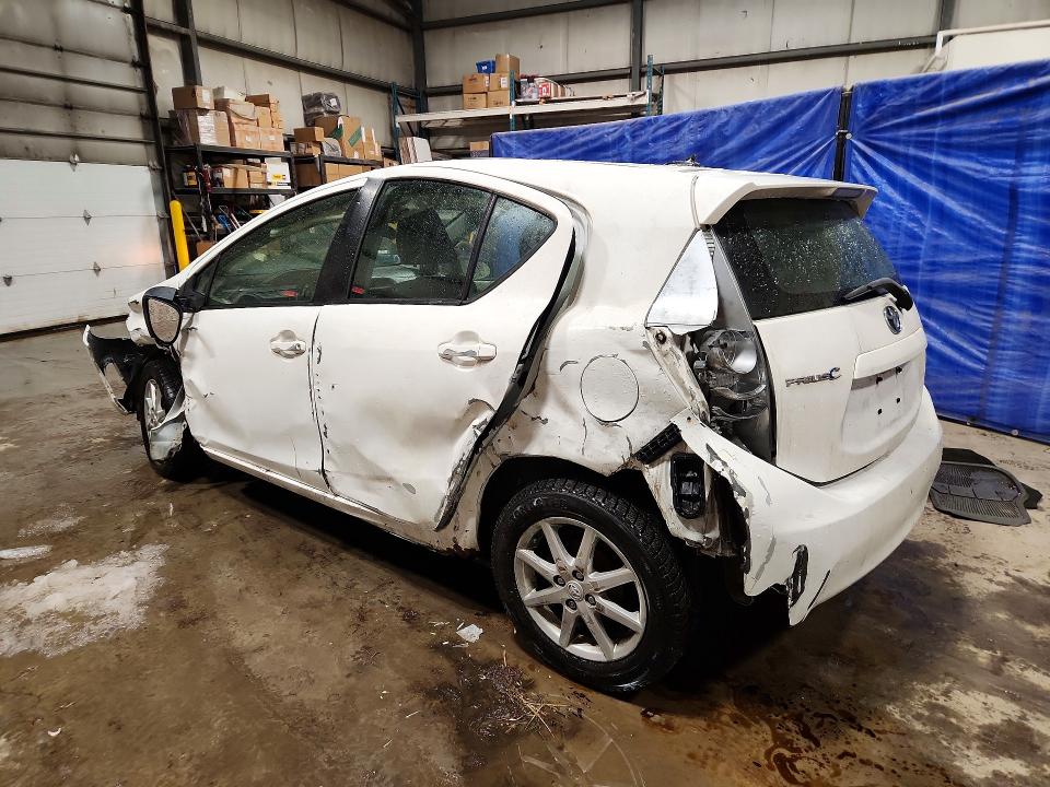 2012 Toyota Prius C მანქანა იყიდება აუქციონზე, vin: JTDKDTB35C1501812, აუქციონის ნომერი: 78090395