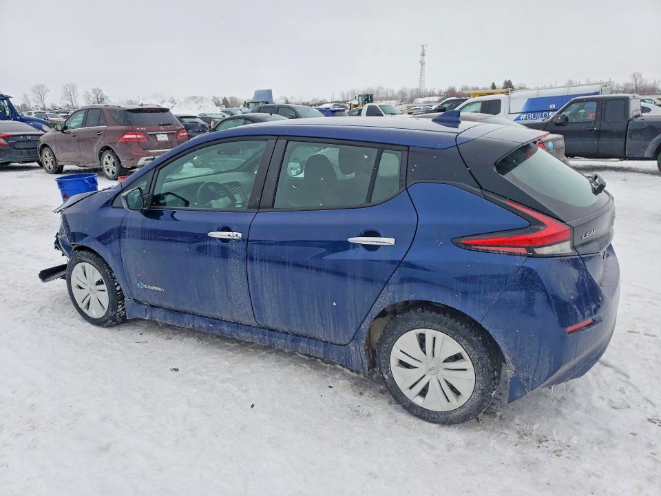 75906625 :رقم المزاد ، 1N4AZ1CP3JC316202 vin ، 2018 Nissan Leaf مزاد بيع