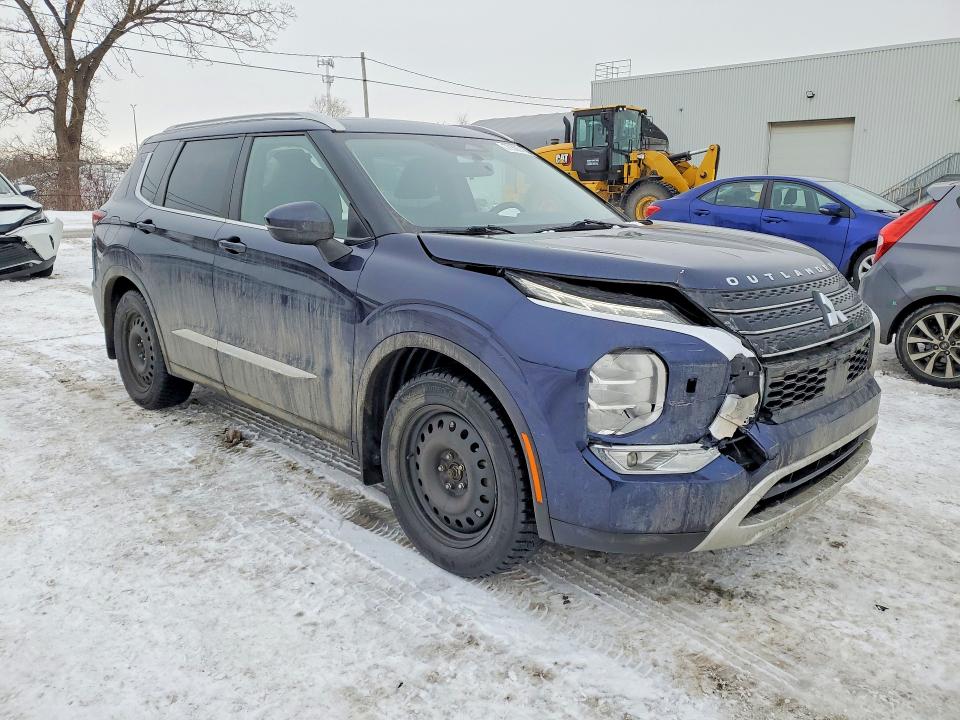 77300455 :رقم المزاد ، JA4J4UA89NZ620184 vin ، 2022 Mitsubishi Outlander مزاد بيع