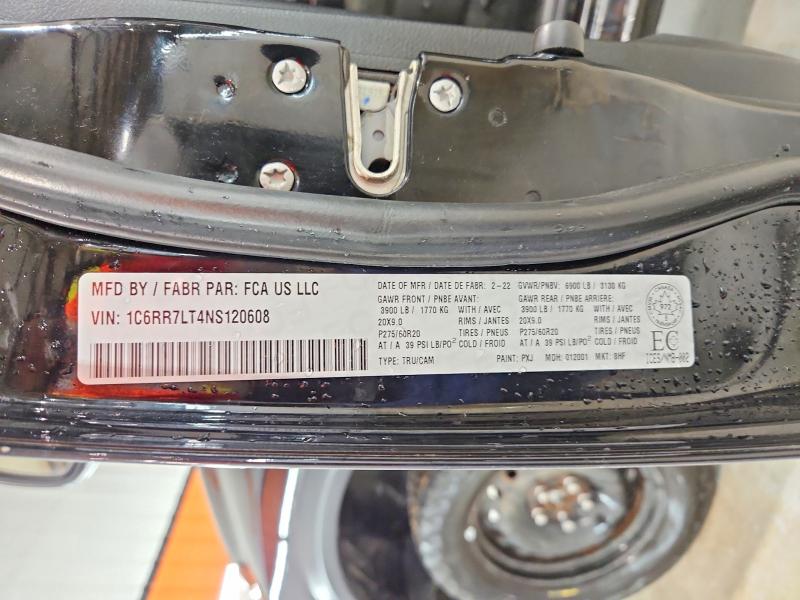 Продажа на аукционе авто 2022 Ram 1500 Class, vin: 1C6RR7LT4NS120608, номер лота: 76528685