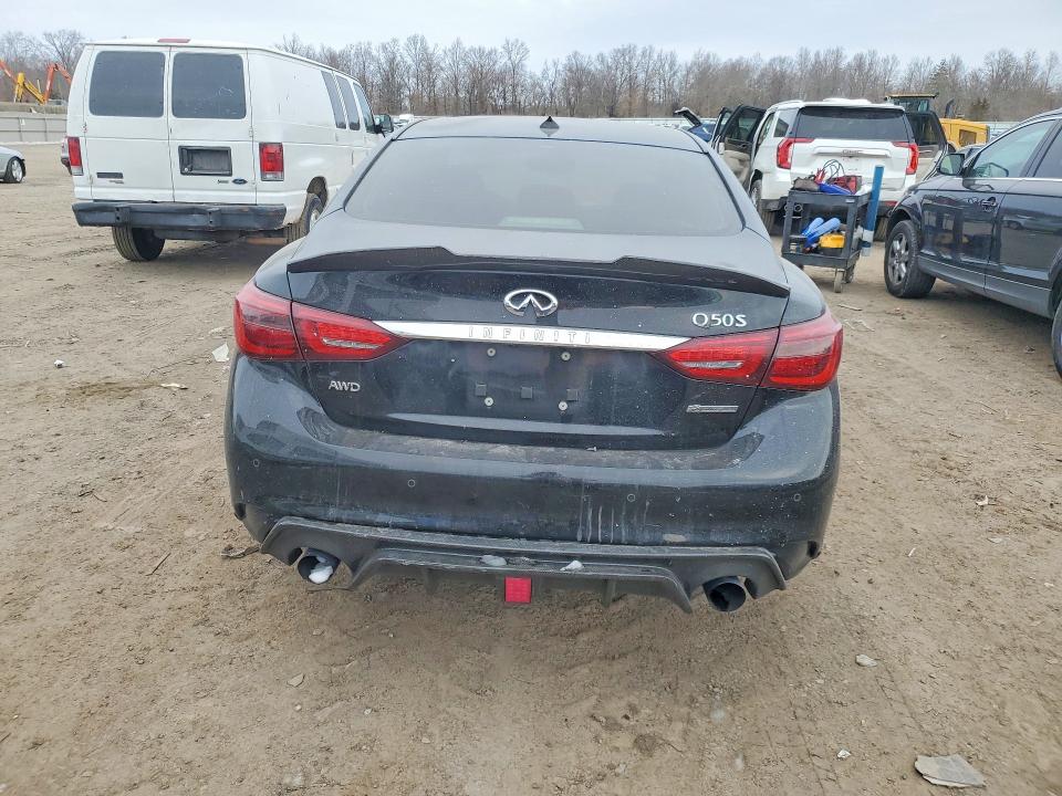 2019 Infiniti Q50 მანქანა იყიდება აუქციონზე, vin: JN1EV7AR8KM590606, აუქციონის ნომერი: 76660175