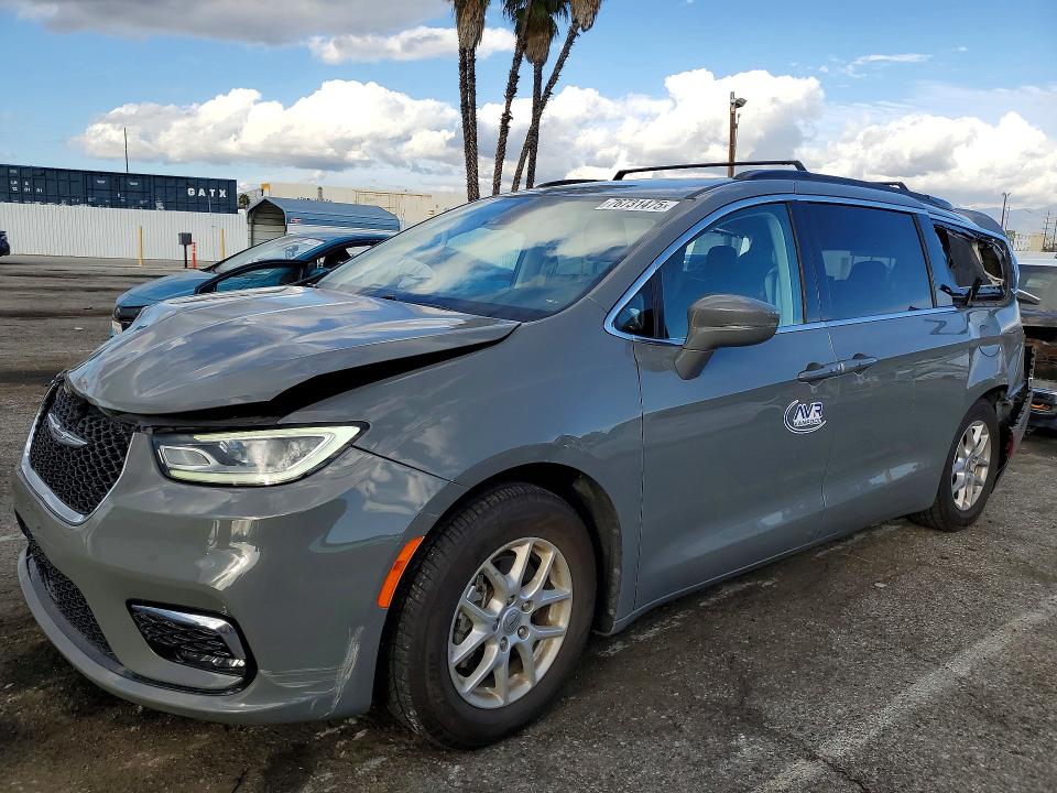76731475 :رقم المزاد ، 2C4RC1BG3NR154407 vin ، 2022 Chrysler Pacifica مزاد بيع