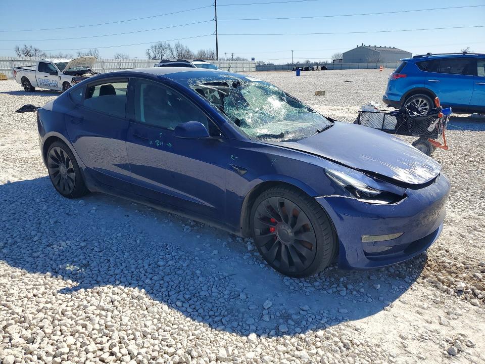 75509285 :رقم المزاد ، 5YJ3E1EC7PF505763 vin ، 2023 Tesla Model 3 مزاد بيع