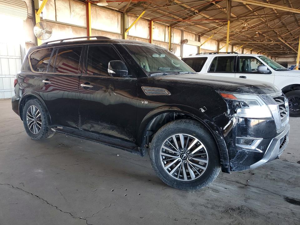 75518245 :رقم المزاد ، JN8AY2BB4M9793378 vin ، 2021 Nissan Armada مزاد بيع