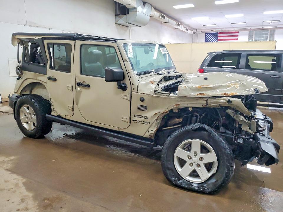 Продажа на аукционе авто 2018 Jeep Wrangler Unlimited, vin: 1C4BJWDG9JL849737, номер лота: 77690375