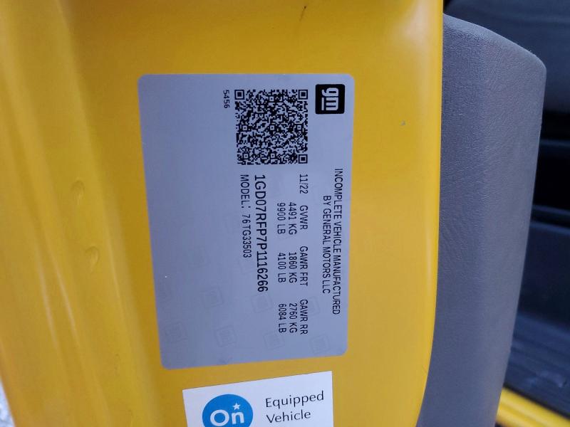 77788495 :رقم المزاد ، 1GD07RFP7P1116266 vin ، 2023 Gmc Savana مزاد بيع