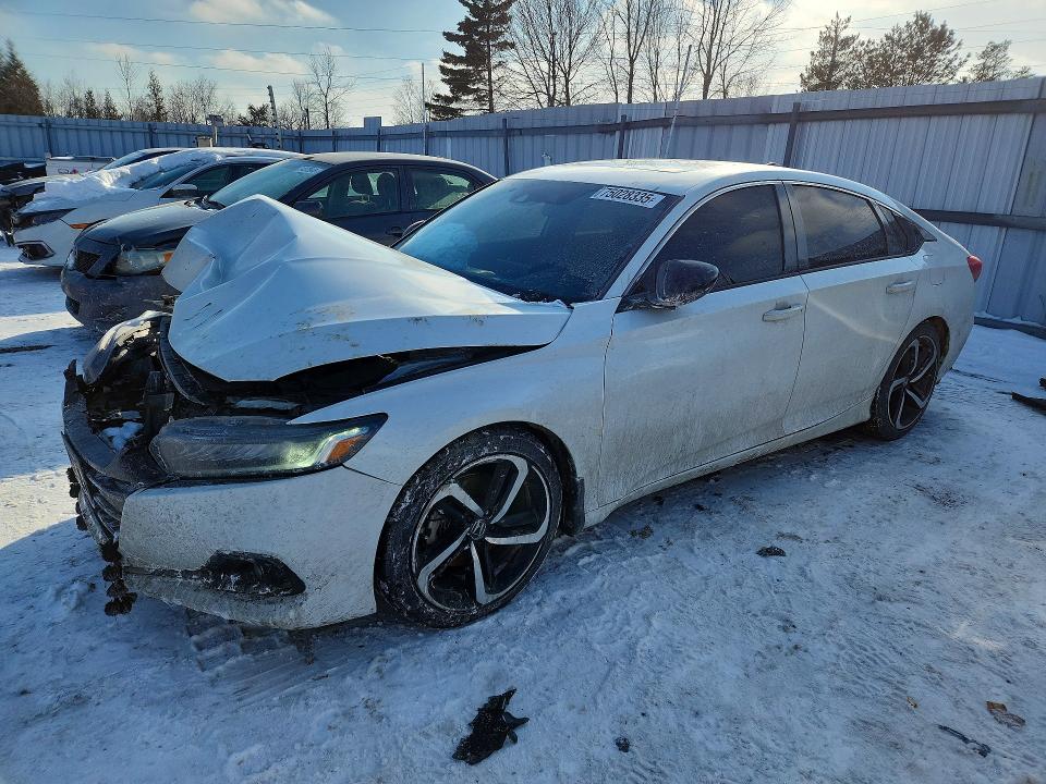 Продажа на аукционе авто 2022 Honda Accord, vin: 1HGCV1F34NA802236, номер лота: 75028335