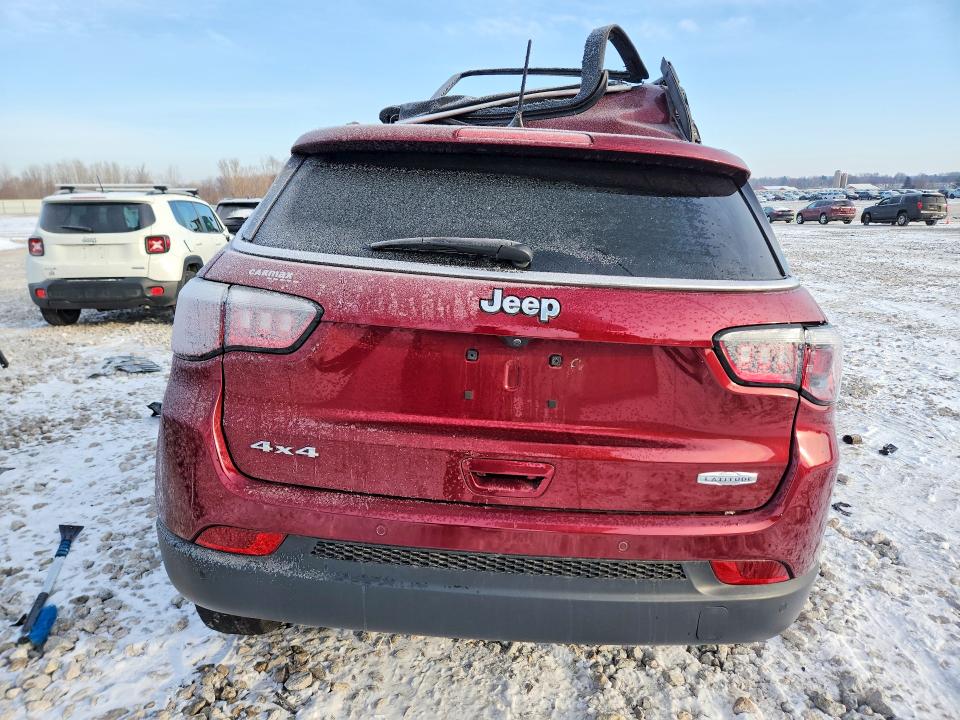 2020 Jeep Compass მანქანა იყიდება აუქციონზე, vin: 3C4NJDBB9LT223895, აუქციონის ნომერი: 78665685